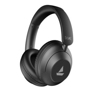 boAt New Launch Rockerz 650 Pro, Touch/Swipe Controls, Dolby Audio, 80Hrs Battery, 2Mics ENx, Fast Charge, App Support, Dual Pair, Bluetooth Over Ear Headphones with Mic