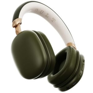 Boult Newly Launched Fluid X Headphones Bluetooth Wireless with 60H Playtime, 40mm Bass Driver, Zen ENC Mic, Type-C Charging, Combat™Gaming Mode, BTv 5.4, Headphones Wireless with mic (Green)